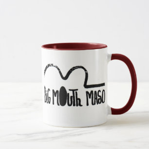Beunruhigte Grenze - 2 versahen Wecker-Tasse mit Tasse