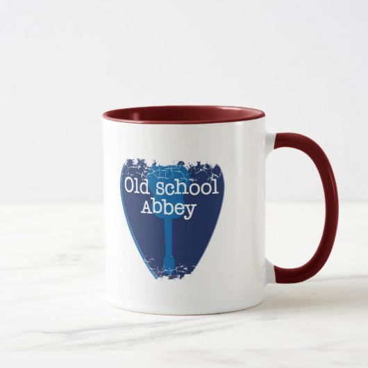 Beunruhigte Grenze - 2 versahen Wecker-Tasse mit Tasse (Rechts)
