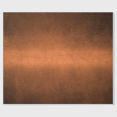 Beunruhigte kupferne metallische Beschaffenheit 2 Geschenkpapier (Flach)