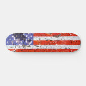 Beunruhigte Nationen - Amerika (Skateboard) Skateboard (Horizontal)