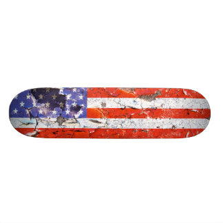 Beunruhigte Nationen - Amerika (Skateboard) Skateboard