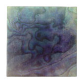 Beunruhigte Ohrschnecke Fliese (Vorderseite)