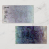 Beunruhigte Ohrschnecke Visitenkarte (Vorne/Hinten)