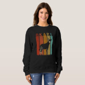 Beunruhigte Okapi Männer Frauen Niedliches Okapi R Sweatshirt (Vorne ganz)