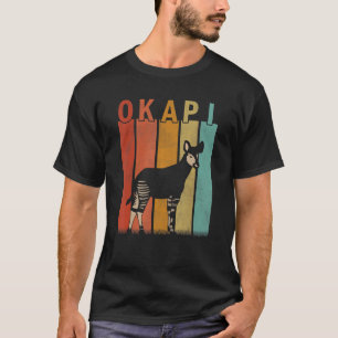 Beunruhigte Okapi Männer Frauen Niedliches Okapi R T-Shirt