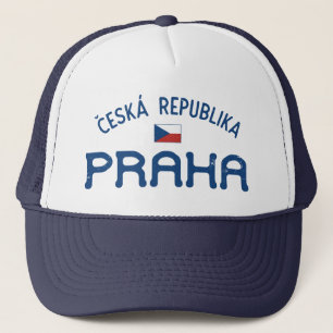 Beunruhigte Prag Tschechische Republik (Praha) Truckerkappe