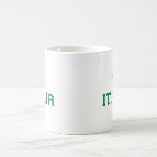 Beunruhigte Roma Italia (Rom, Italien) Kaffeetasse (Mittel)
