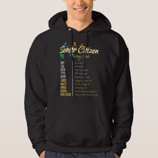 Beunruhigte Senioren Simste Code Opa, aber Hoodie (Vorderseite)