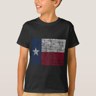 Beunruhigte Texas-Flagge T-Shirt
