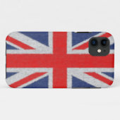 Beunruhigter britischer Flagge iPhone 5 Kasten Case-Mate iPhone Hülle (Rückseite (Horizontal))