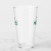 Beunruhigter Cancun Mexiko Glas (Rechts)