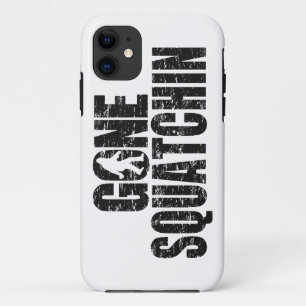 Beunruhigter gegangener Squatchin iPhone 5 Fall Case-Mate iPhone Hülle