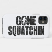 Beunruhigter gegangener Squatchin iPhone 5 Fall Case-Mate iPhone Hülle (Rückseite (Horizontal))
