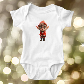 Beunruhigter Little Elf Baby Bodysuit Baby Strampler
