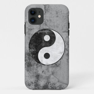 Beunruhigter Yin Yang iPhone Kasten 11 Hülle