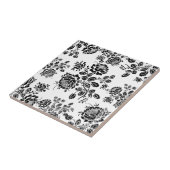 Beunruhigtes DamastblumenRosen-Blumenmuster heiß Fliese (Seite)