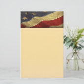 Beunruhigtes Flagge-Briefpapier Briefpapier (Stehend Vorderseite)
