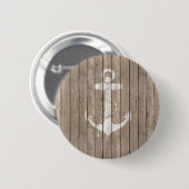 Beunruhigtes Holz mit Anker Button (Vorne & Hinten)