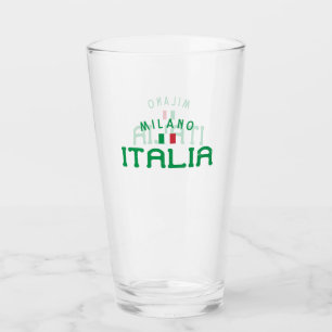 Beunruhigtes Mailand Italien (Mailand Italien) Glas
