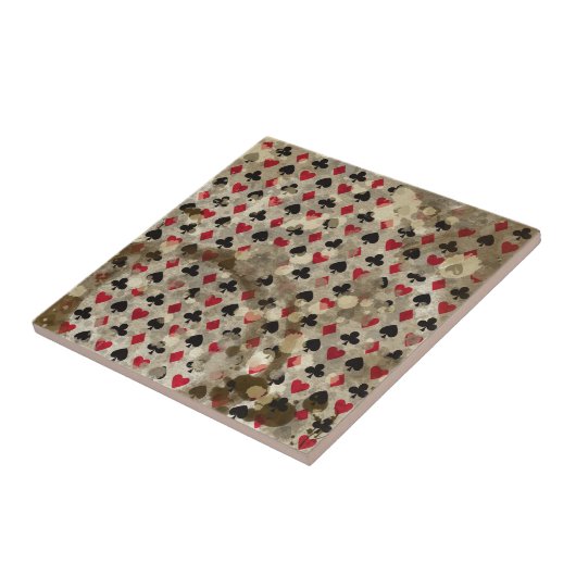 Beunruhigtes Märchenland-Alice-Muster Fliese (Seite)