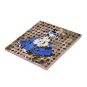 Beunruhigtes Märchenland-Alice-Muster Fliese (Seite)