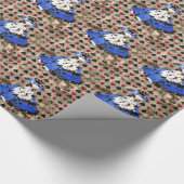 Beunruhigtes Märchenland-Alice-Muster Geschenkpapier (Ecke)