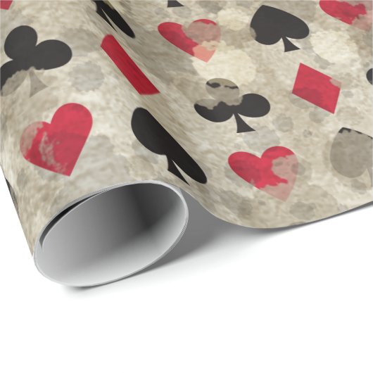 Beunruhigtes Märchenland-Alice-Muster Geschenkpapier (Rolleneckpunkt)