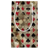 Beunruhigtes Märchenland-Alice-Muster Kleine Geschenktüte (Vorderseite)