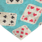 Beunruhigtes Märchenland-Alice-Muster Kurzer Tischläufer (Ecke)