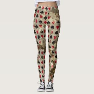 Beunruhigtes Märchenland-Alice-Muster Leggings
