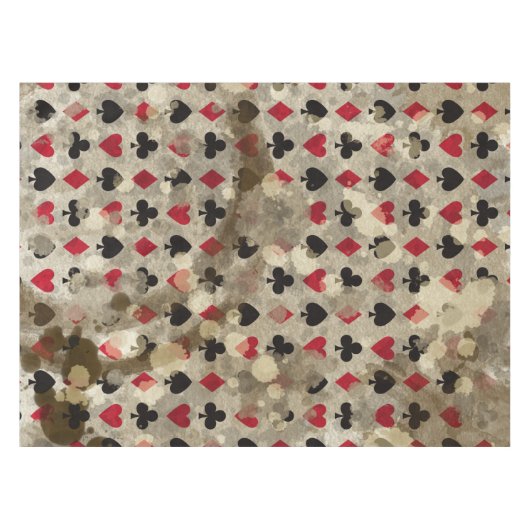 Beunruhigtes Märchenland-Alice-Muster Tischdecke (Vorderseite (Horizontal))