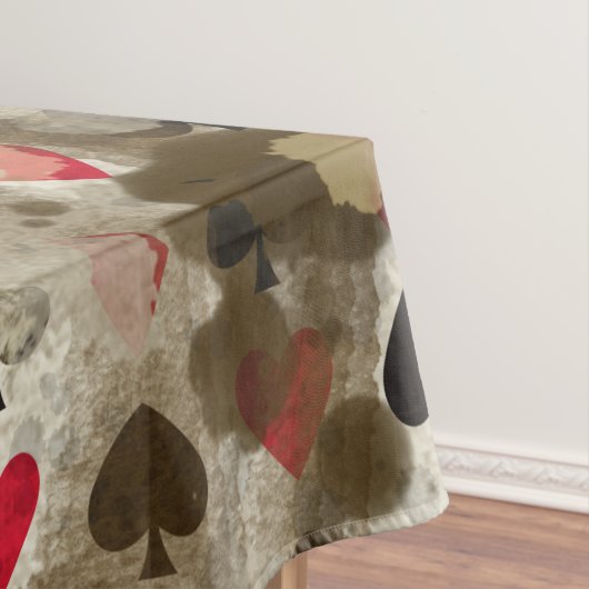 Beunruhigtes Märchenland-Alice-Muster Tischdecke (Beispiel)