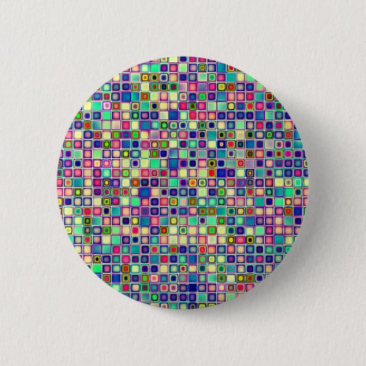 Beunruhigtes mehrfarbiges "Gumdrops-" Button (Vorderseite)