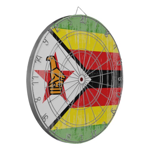 BEUNRUHIGTES SIMBABWE FLAG.png Dartscheibe (Vorderseite Links)