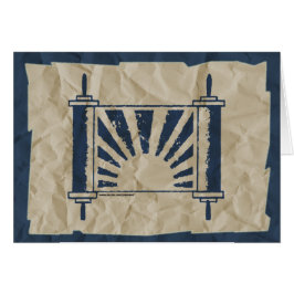 Beunruhigtes Sonnenaufgang-Torah geknittertes