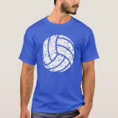 Beunruhigtes Volleyball-Shirt T-Shirt (Vorderseite)