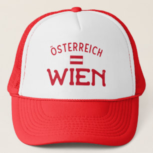 Beunruhigtes Wien Osterreich (Wien Österreich) Truckerkappe