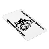 Beurteile meinen Hund nicht (Rottweiler) Magnet (Rechte Seite)