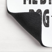 Beurteile mich nicht durch meinen Hund Mousepad (Ecke)