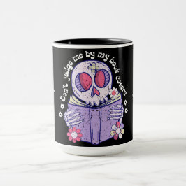 Beurteile mich nicht nach meinen Buchdecken. Buchl Tasse