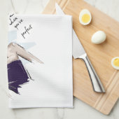 Beurteile mich, wenn du perfekt bist geschirrtuch (Viertel Falte)