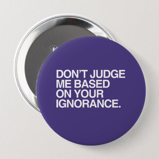 BEURTEILEN SIE MICH NICHT BASIERT AUF IHRER BUTTON (Vorne & Hinten)