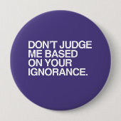 BEURTEILEN SIE MICH NICHT BASIERT AUF IHRER BUTTON (Vorderseite)