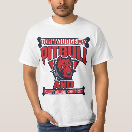 Beurteilen Sie nicht meinen Pitbull T - Shirt (Vorderseite)