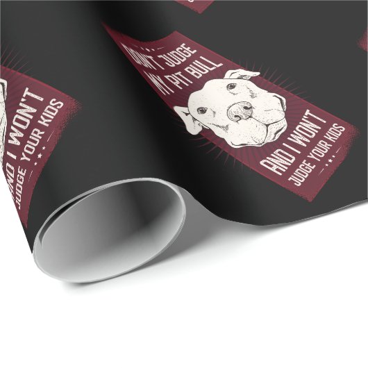 Beurteilen Sie nicht Pitbull Packpapier (Rolleneckpunkt)