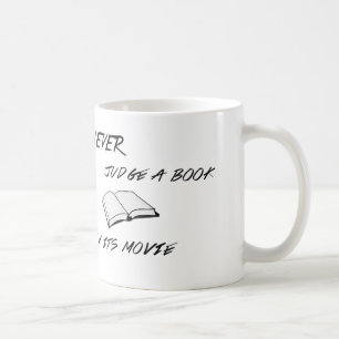 Beurteilen Sie nie eine Buch-Tasse Kaffeetasse