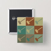 Beurteilen von Pop-Kunst Button (Vorne & Hinten)