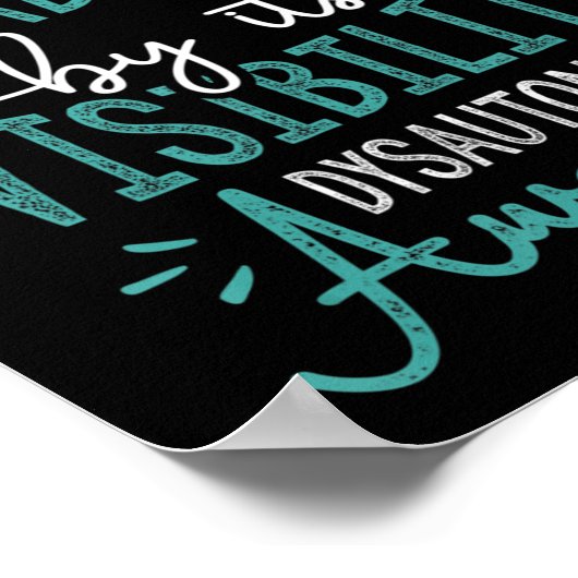 Beurteilung einer Behinderung, Dysautonomie Poster (Ecke)