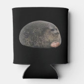 Beurteilung von Siegel Meme Doppelseitiges Schwarz Dosenkühler (Rückseite)