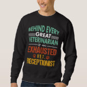 Beurteilung von Tierärzten Sweatshirt (Vorderseite)